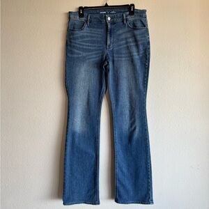 Old Navy Mid-Rise Wow Boot-Cut Blue Jeans